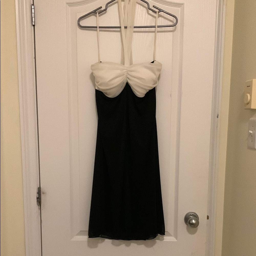 Black and White Sheath Dress for Cocktail Night Out